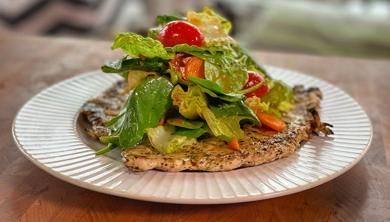 Lemon Chicken Paillard Recipe - Kamado Joe
