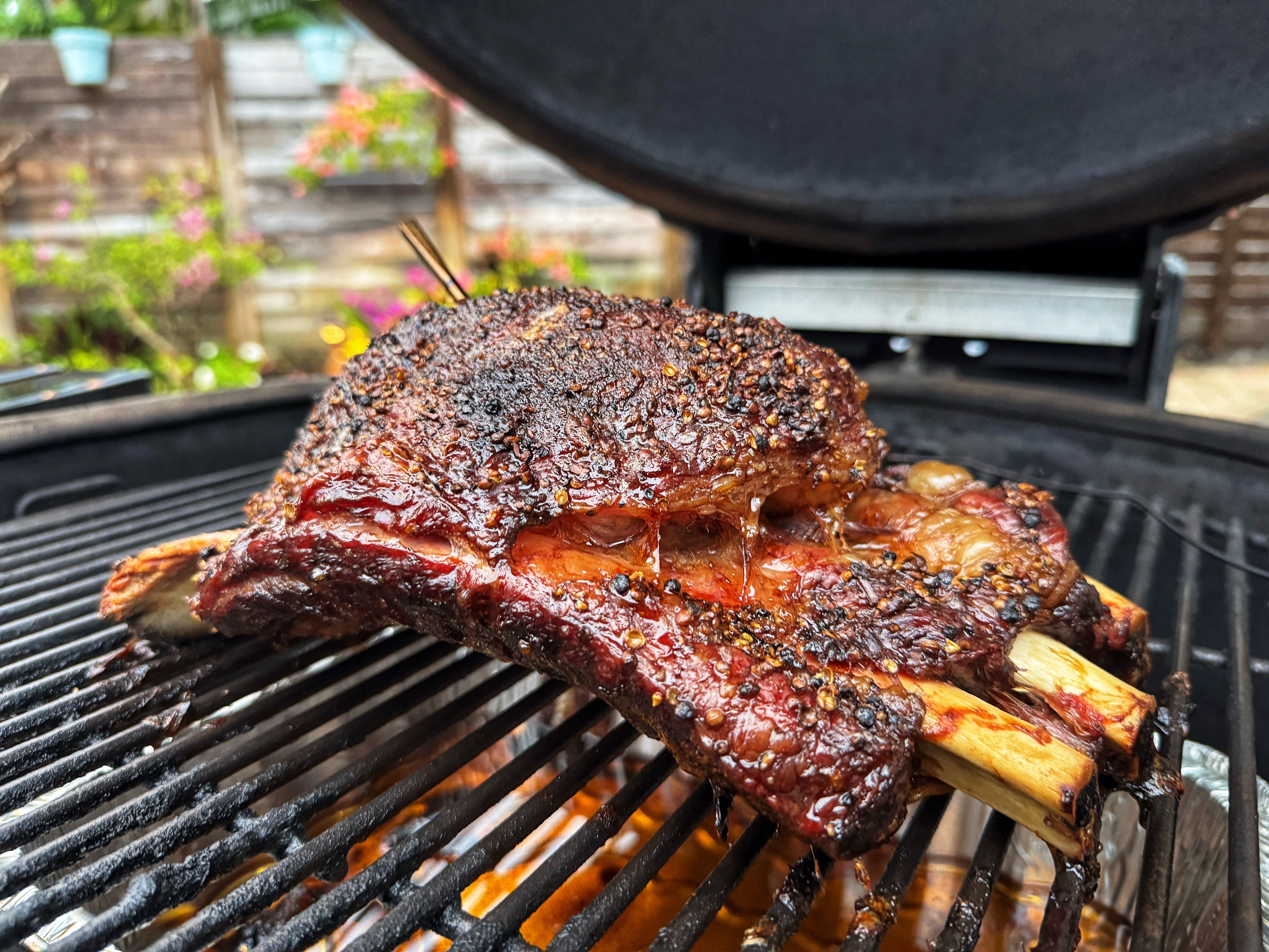 Costillas de ternera al estilo de Texas