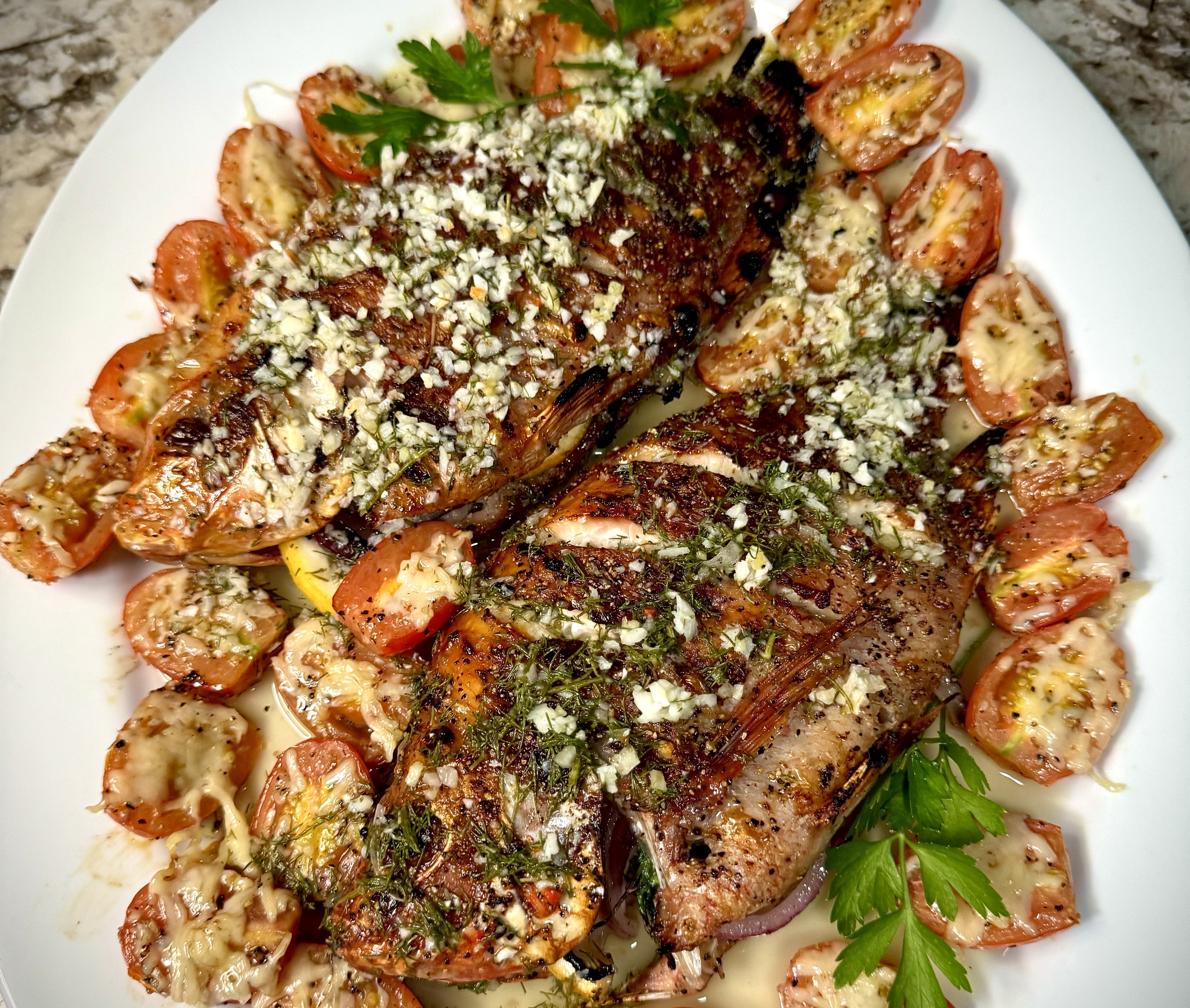 Grilled Tilapia Kamado Joe