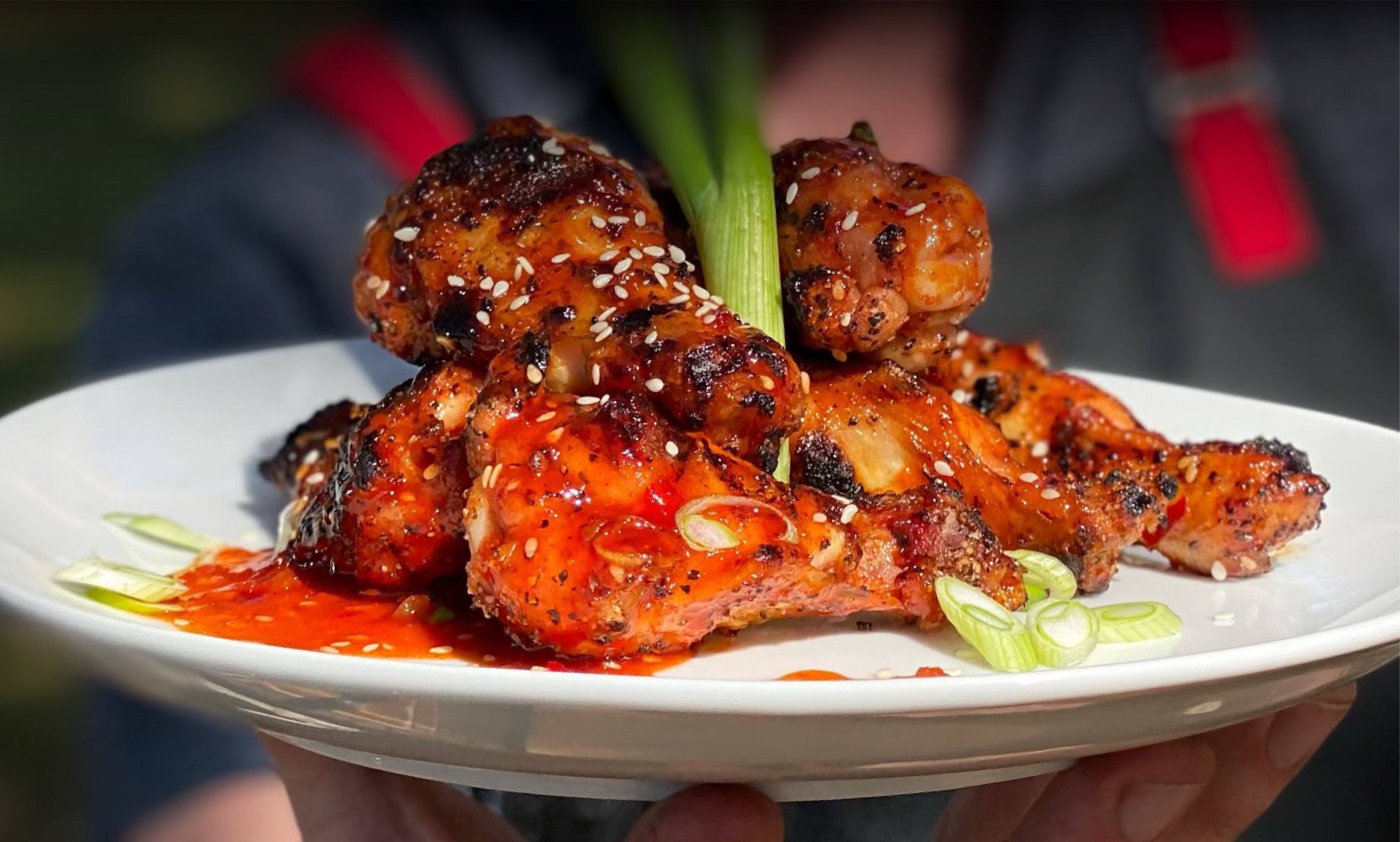 Gochujang Chicken Wings Kamado Joe