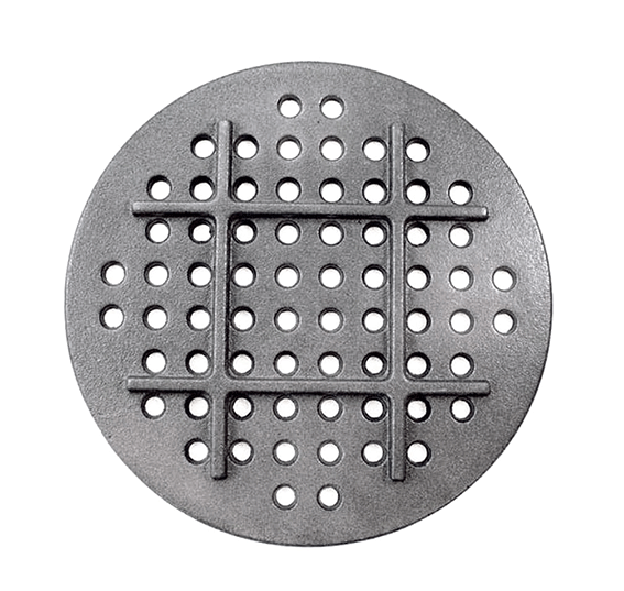 Bottom view of the Cast Iron Fire Grate