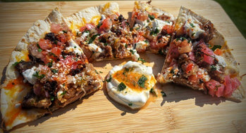 Smoked Beef Short Rib Mexican Pizza