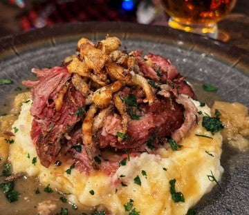 Smoked & Braised Apple Cider Pork Shoulder