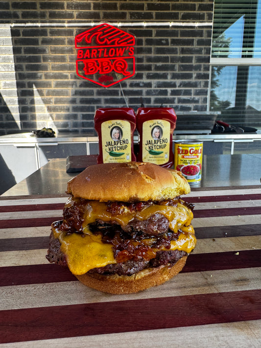 Jalapeño Bacon Jam Smash Burger