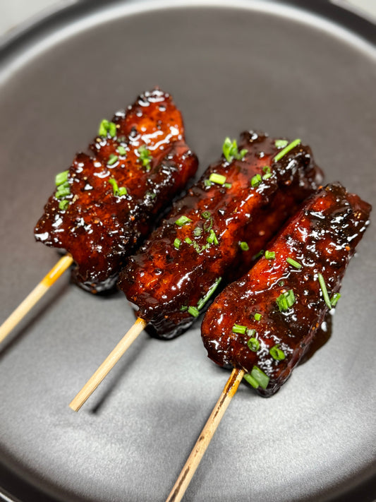 Pork Belly Lollipops