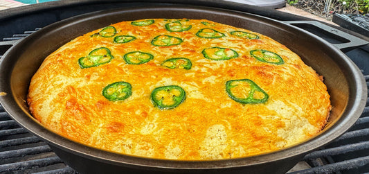 Smoked Cheddar & Jalapeño Cornbread