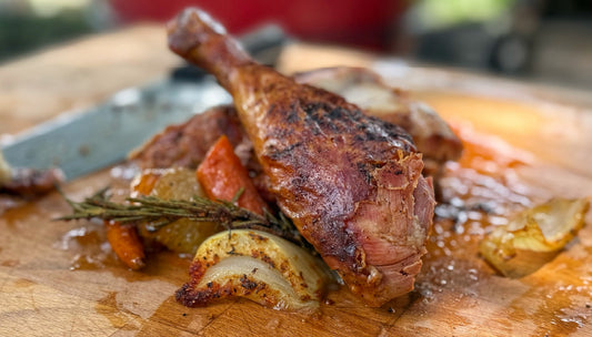 Blackened Butter Spatchcock Turkey