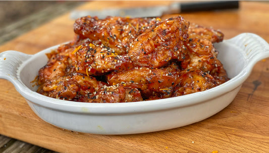 Orange Chicken Wings
