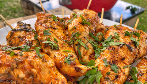 Piri Piri Chicken Skewers