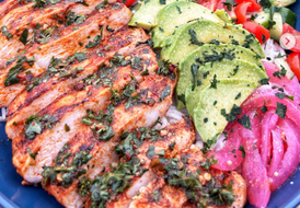 Red Chimichurri Grilled Chicken