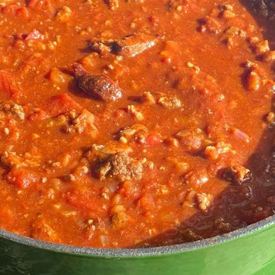 Tim Shelburn's Over the Top Chili