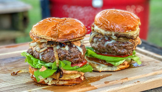 Grilled Cheese-Cheese Burger