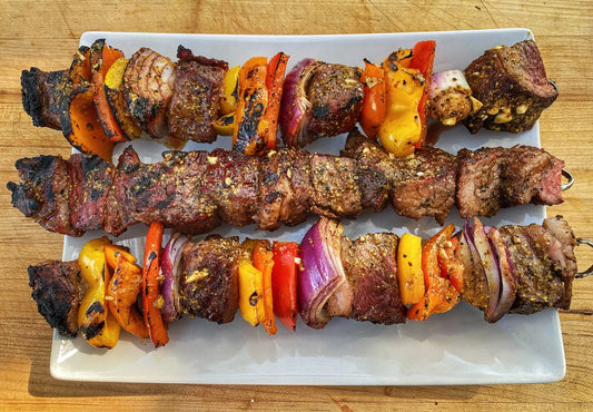 Reverse Seared Picanha Skewers