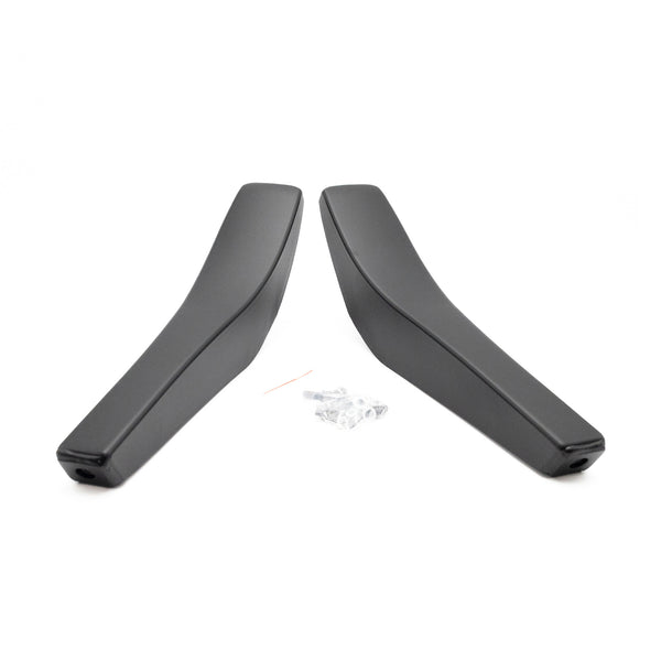 2 curved, black cart legs