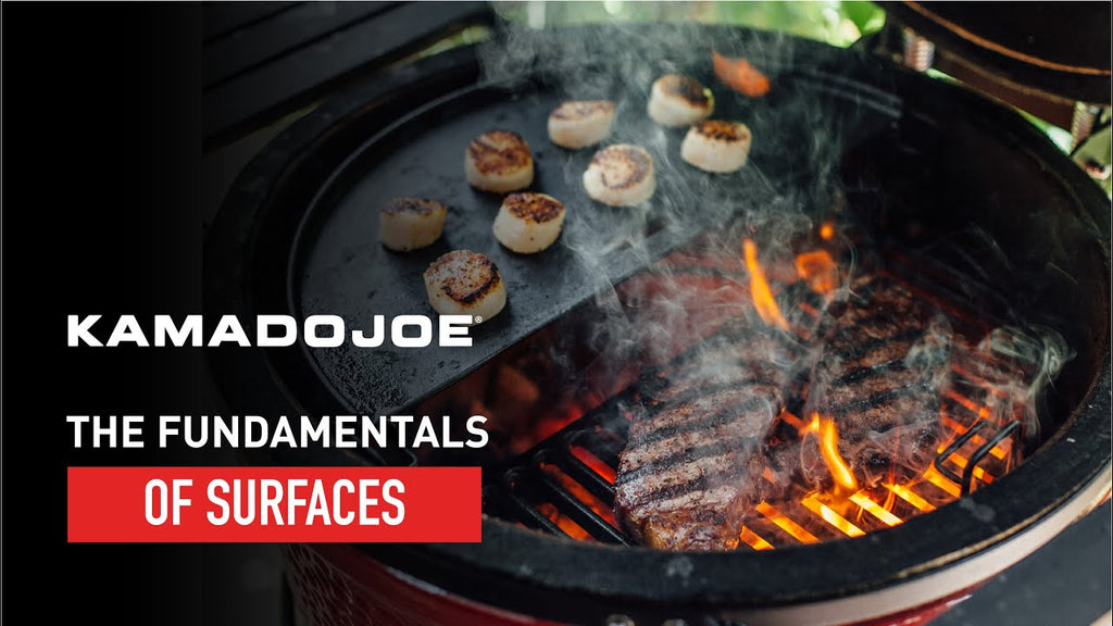 Kamado Joe® Half Moon Cast Iron Reversible Griddle