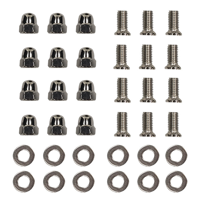 Short Screw Kit for Big Joe grills, including 12 screws, washers and cap nuts