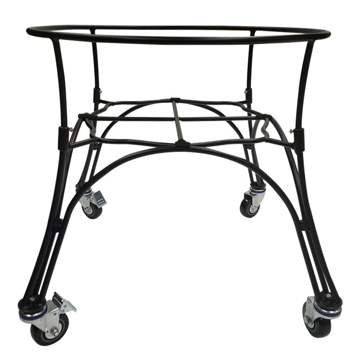 Decorative metal cart with 2 locking casters for Big Joe